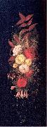 Mount, Evelina Floral Panel France oil painting reproduction